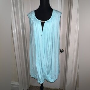Monroe and Main Light Blue Top 3X